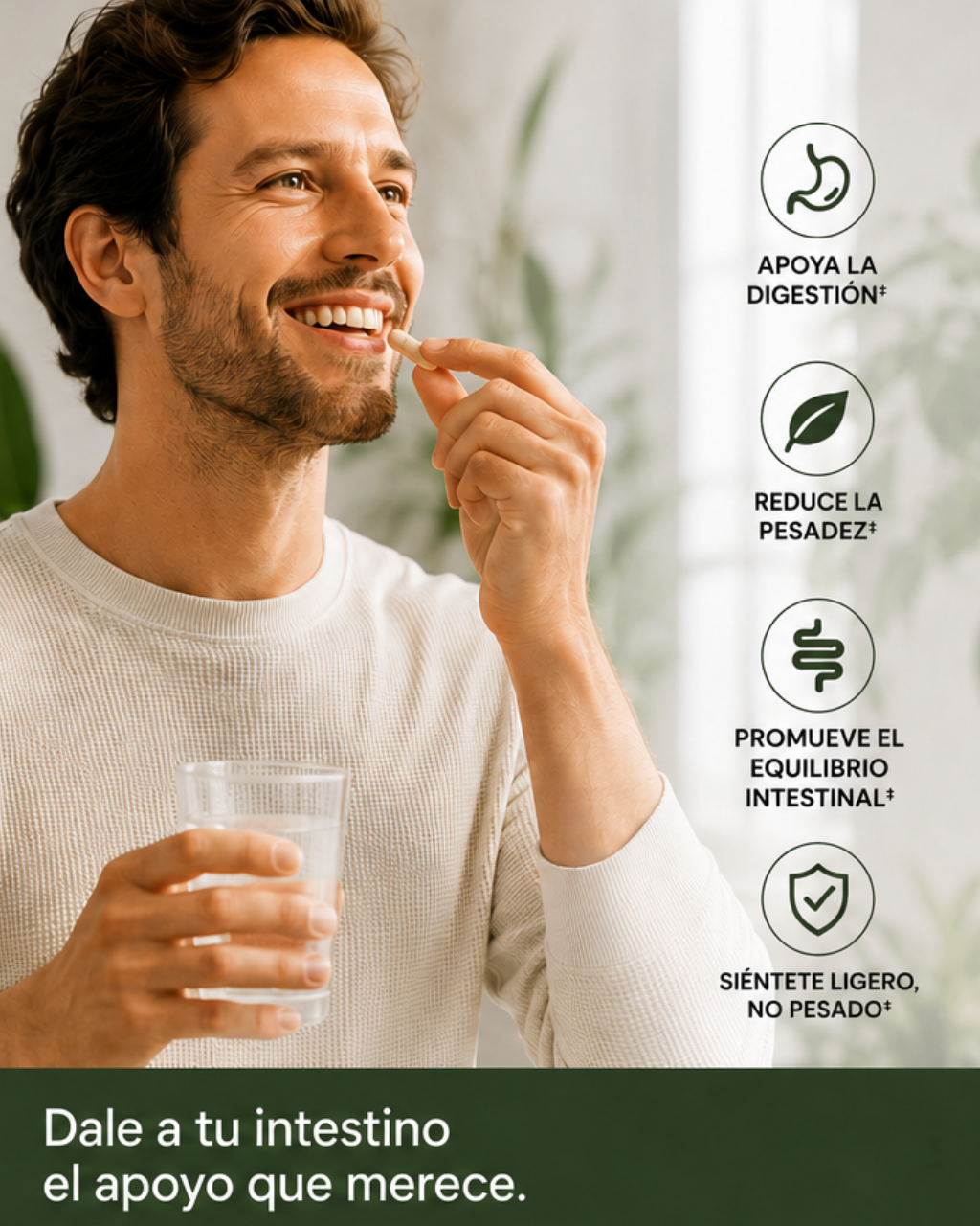Fórmula Enzimática Avanzada Para Mejorar la Digestión