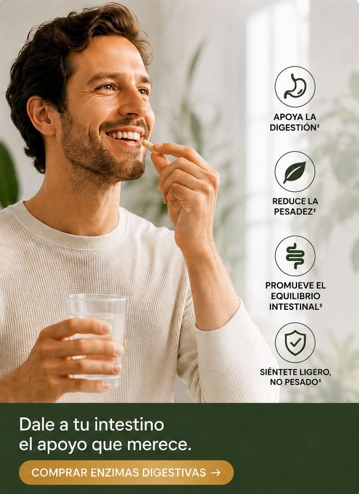 Fórmula Enzimática Avanzada Para Mejorar la Digestión