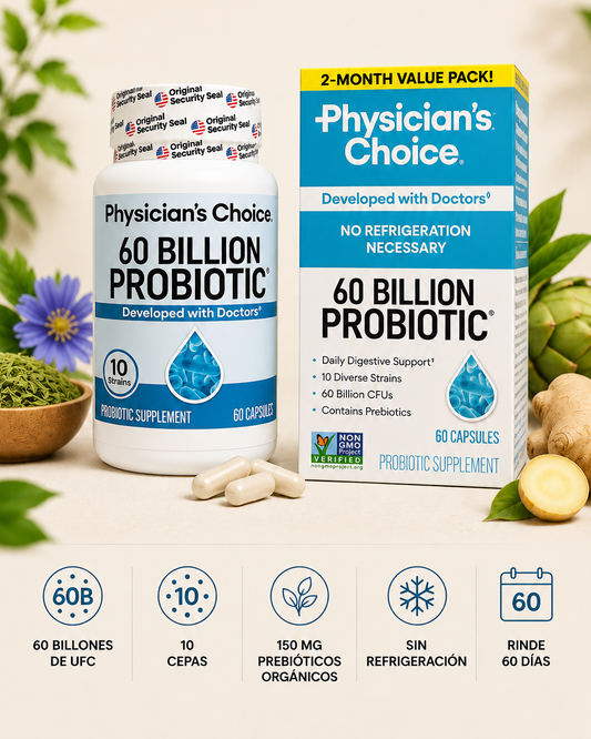 Probióticos + Prebióticos | Desinflamación y Reparación Intestinal